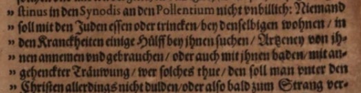 Abbildung eines Buchausschnitts, zeigt eine Anführungszeichen außerhalb eines Fließtextes