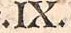 Abbildung eines Buchausschnitts, zeigt '.IX.'