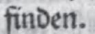 Abbildung eines Buchausschnitts, zeigt 'finden' mit Punkt dahinter