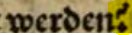 Bildausschnitt aus einem Buch, zeigt das Wort 'werden' gefolgt von einem Punkt mit einem Zeichen drüber